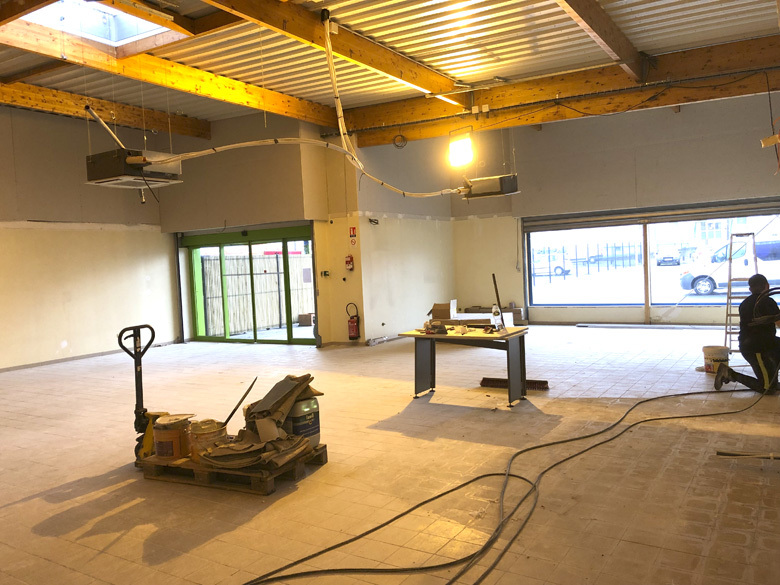 Chantier PRO : Magasin agricole sur Nantes (44)