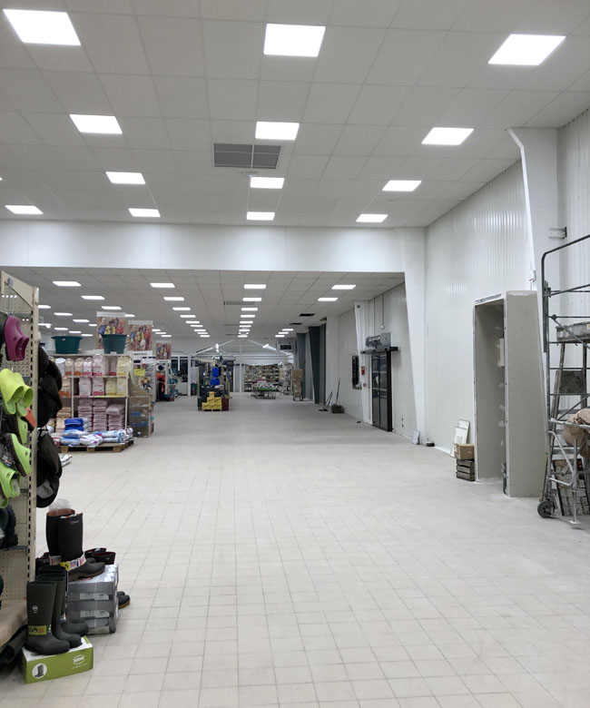 Extension magasin agricole Château-Gontier(49)